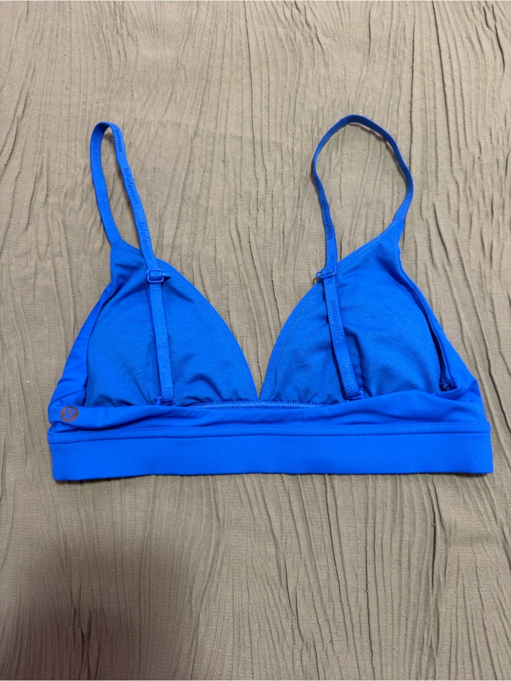 lululemon athletica Bright Blue Triangle Bralette - Picture 2 of 4